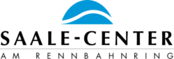 Logo des Saale-Centers transparent, Größe 250 Pixel.